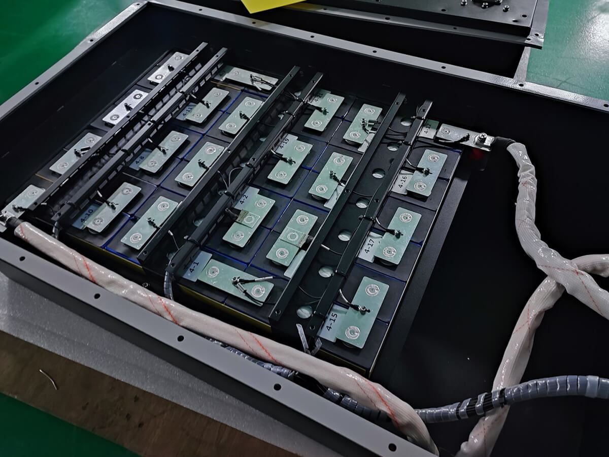 Lifepo4 battery pack internal BMS assembly process