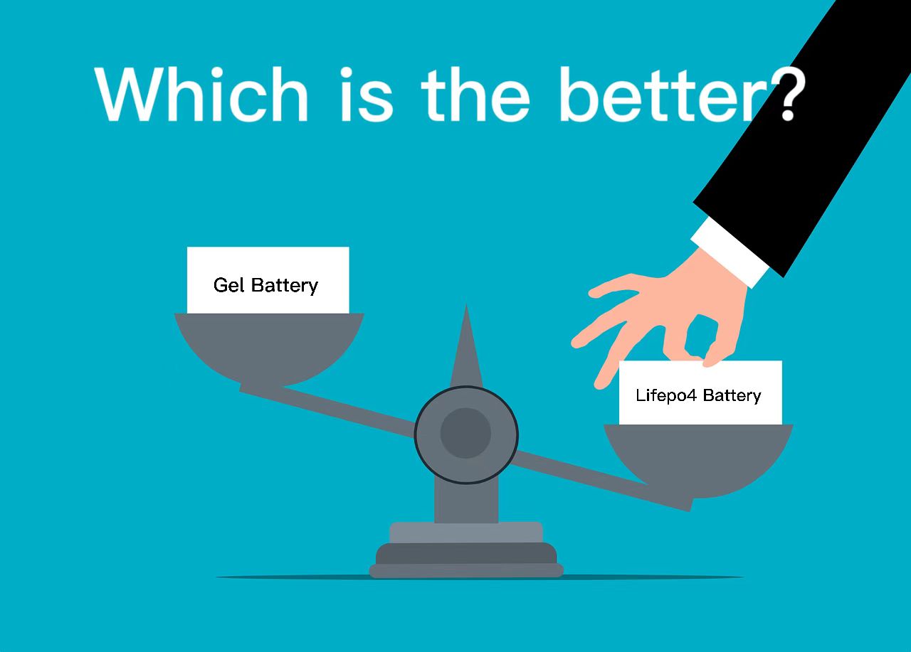 lifepo4 battery vs gel battery